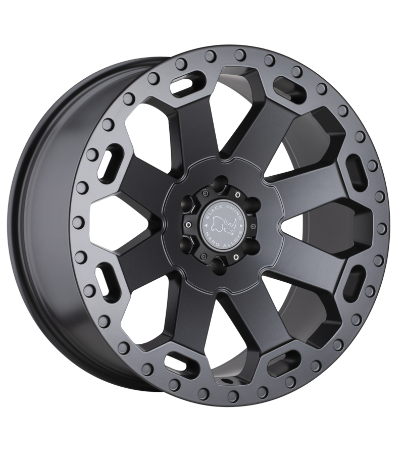 Llanta Black Rhino Warlord MATTE GUNMETAL 17x9...