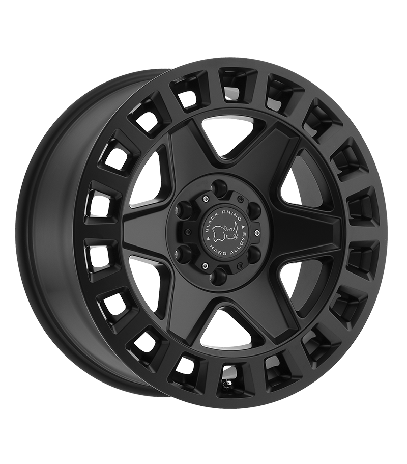 Llanta Black Rhino York MATTE BLACK 17x8 6x130/38