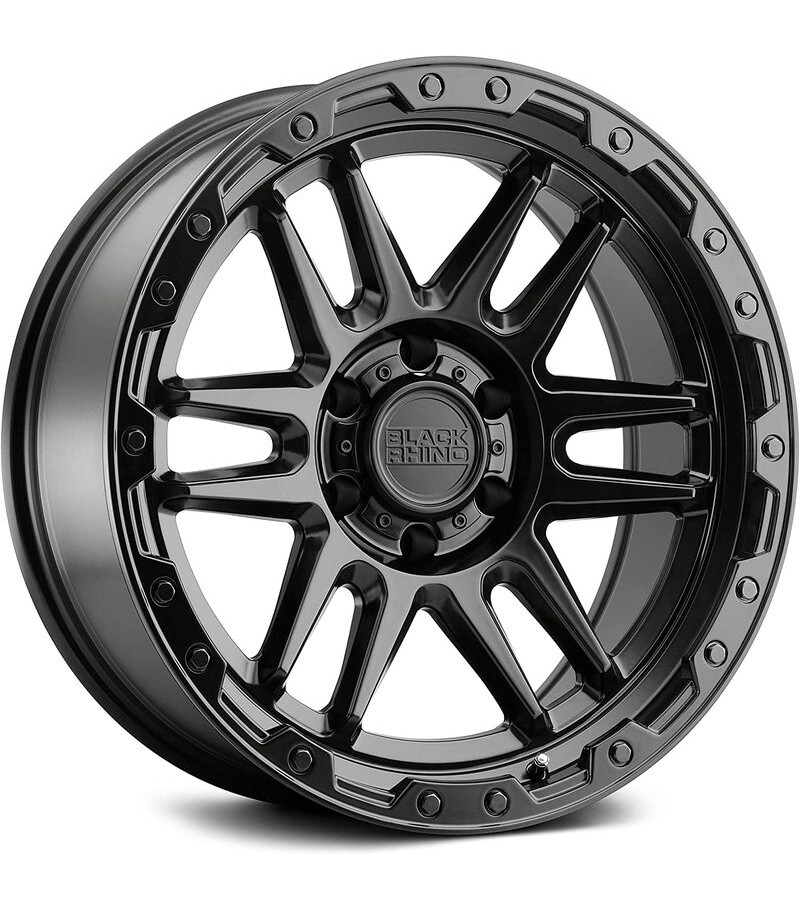 Llanta Black Rhino Apache MATTE BLACK 17x8.5...