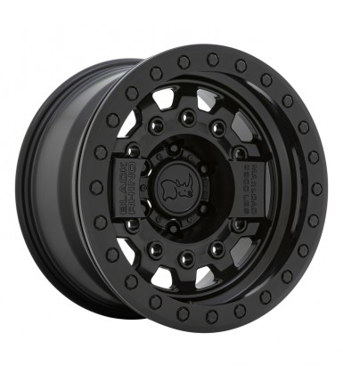 Llanta Black Rhino Avenger BEADLOCK MATTE BLACK 17x8.5...