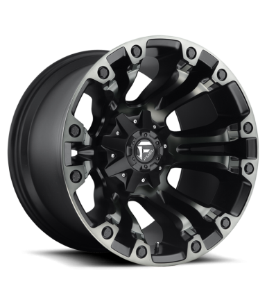 Llanta Fuel Vapor MATTE GRAY 17X9 6X139.7/135/-12