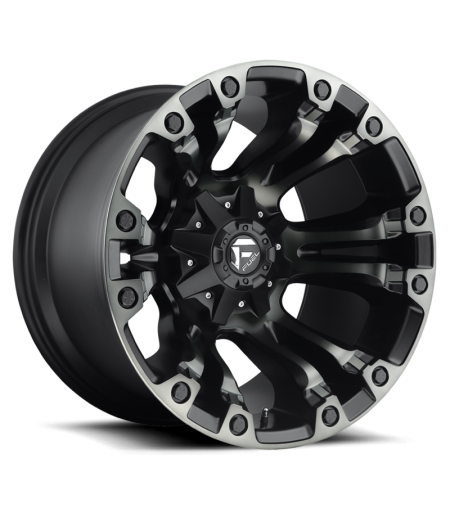 Llanta Fuel Vapor MATTE GRAY 17X9 6X139.7/135/-12