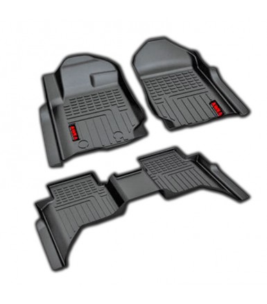 PISOS CALCE PERFECTO 3D FORD F150 2016+ AWKA