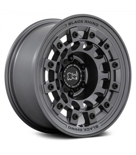 Llanta BLACK RHINO FUJI MATTE GUNMETAL 17X9.0 6×139.7 /-12