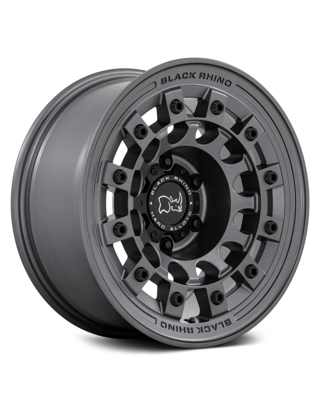 Llanta black rhino fuji matte gunmetal 17x9 0 6 139 7 12