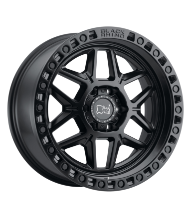 Llanta Black Rhino Kelso MATTE BLACK W/BLACK BOLTS 18X9.0...