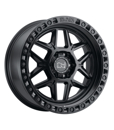 Llanta Black Rhino Kelso MATTE BLACK W/BLACK BOLTS 18X9.0 6X139.7/12