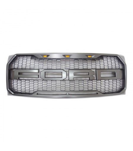 MÁSCARA RAPTOR STYLE GRIS FORD F150 2009-2014 MP