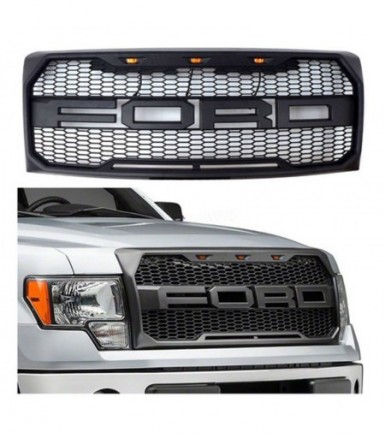 MÁSCARA RAPTOR STYLE NEGRO FORD F150 2009-2014 MP