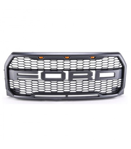 MÁSCARA RAPTOR STYLE GRIS FORD F150 2015-2017 MP