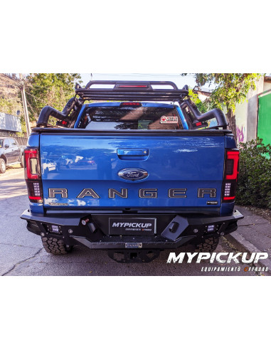Bumper trasero serie NOVA Ford Ranger 2019+ HAMER
