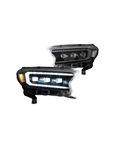 MP Opticos delanteros 3 led Ford Ranger T7/T8 2016-2022