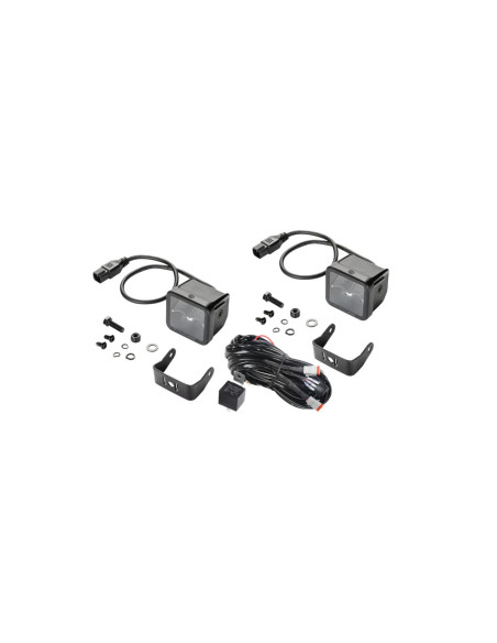Kit Neblineros Black Magic 2.7" led  HELLA
