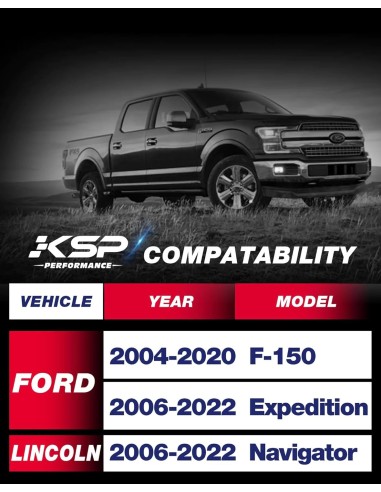 Bandejas superiores Reforzadas 2-4" Ford F150...