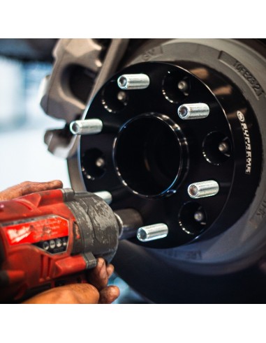 Instalación espaciadores/desplazadores