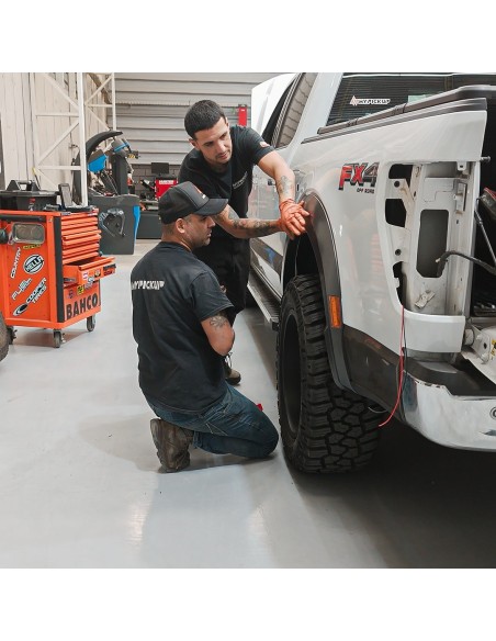 Instalación fenders con led