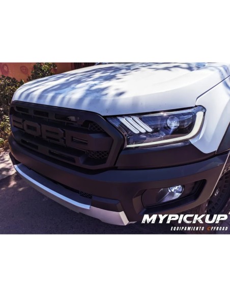 Opticos Delanteros led Estilo Mustang Ford Ranger T7/T8 2016-2022 MP