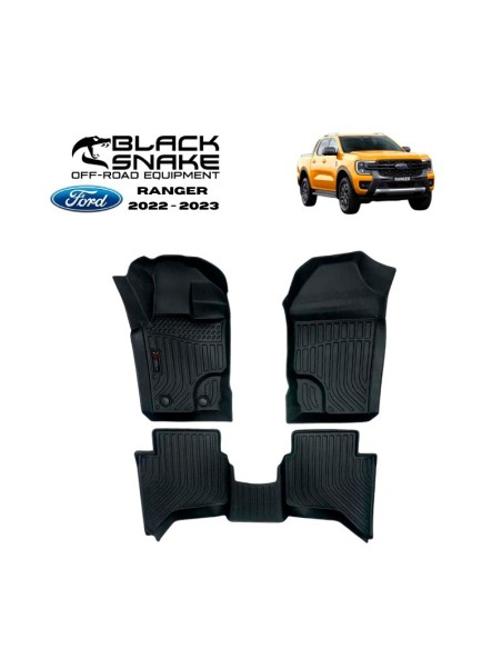 PISOS CALCE PERFECTO FORD RANGER 2024+BLACK SNAKE