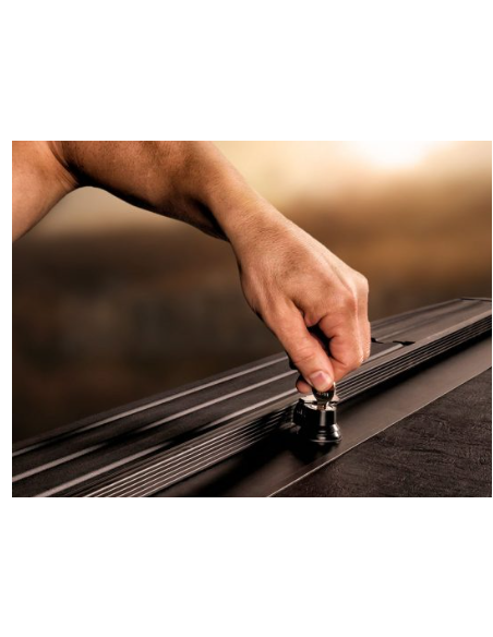 Tapa retráctil manual SERIE M Chevrolet D-Max 2016-2018 d/c ROLL N LOCK