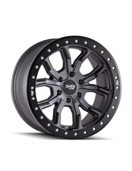 Llanta DIRTY LIFE DT-1 BEADLOCKS gunmetal 17×9 5x127/-12