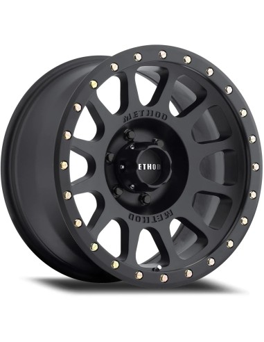Llanta 305 Matte Black 17x8.5" 6x135/0- Method...