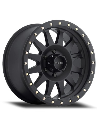 Llanta 304 Matte Black 20x10" 6x139/-18- Method...