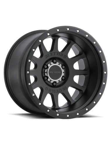 Llanta 605 Matte Black 20x9" 6x135/-12- Method...