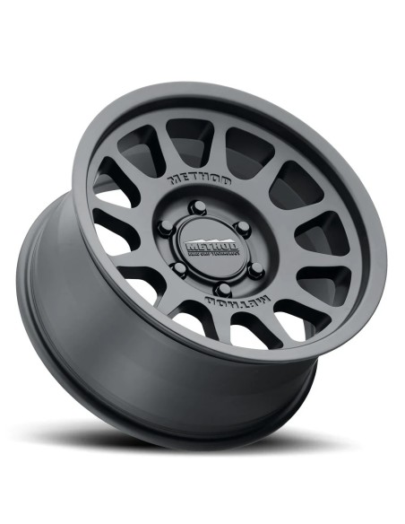 Llanta 703  Matte Black BeadGrip 17x9" 5x127/-12- Method Wheels