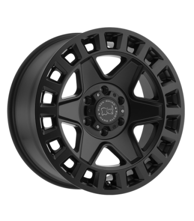 Llanta Black Rhino York MATTE BLACK 17x9.0 6x139.7/-12