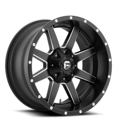 Llanta Fuel Maverick BLACK & MILLED  17x9 6x135/6x139/-12
