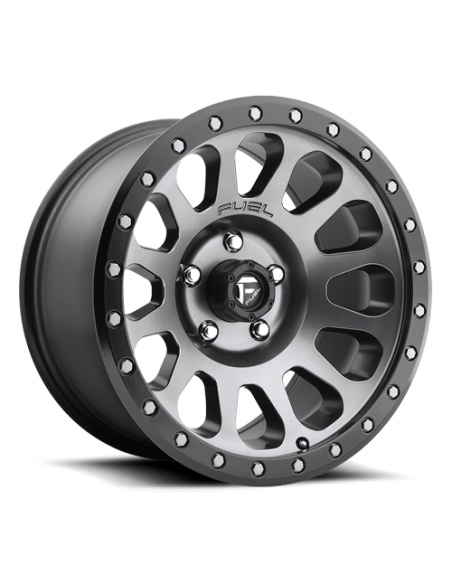 Llanta Fuel Vector Matte Gunmetal 17x8.5 5x120/20