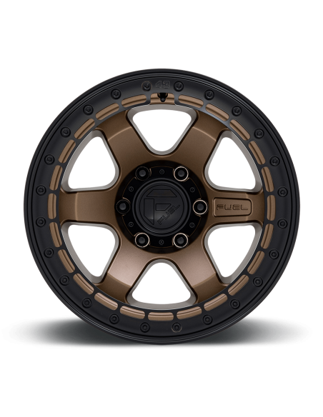 Llanta Fuel Block Beadlock Bronce 17x9 6x139/-12