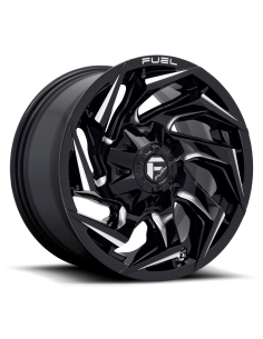 Llanta Fuel Reaction GLOSS MILLED BLACK 17X9 6X139.7/135/-12