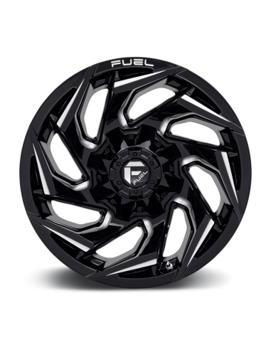 Llanta Fuel Reaction GLOSS MILLED BLACK 20X9...