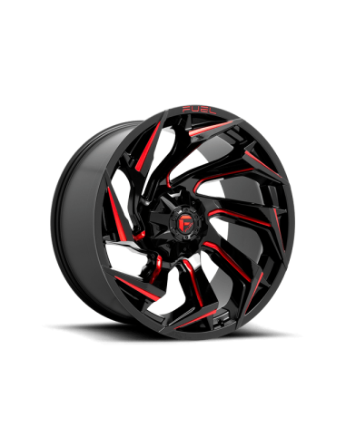 Llanta Fuel Reaction GLOSS BLACK RED TINT 17X9...