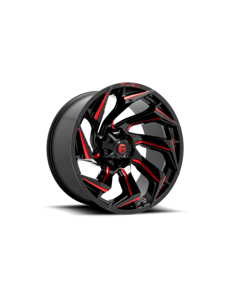 Llanta Fuel Reaction GLOSS BLACK RED TINT 17X9 6X139.7/135/-12