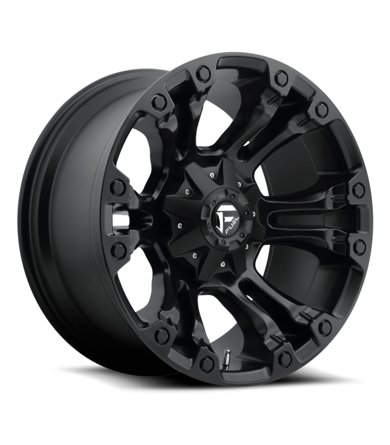 Llanta Fuel Vapor MATTE BLACK 17X9 8x165/-12