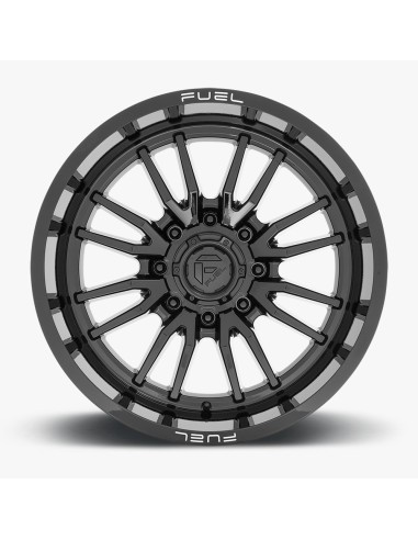 Llanta Fuel Clash Black Glossy 17x9 6x135/-12