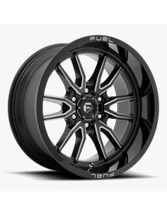 Llanta Fuel Clash Gloss Black Milled 17x9 6x139/-12