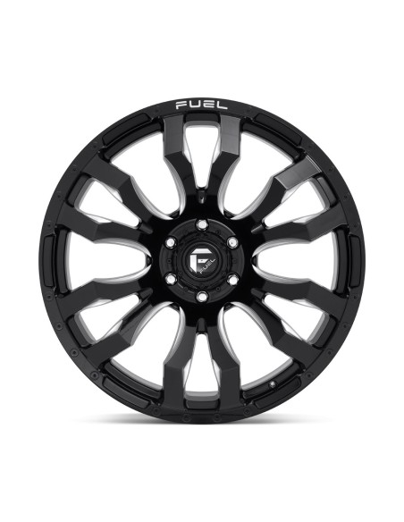 Llanta Fuel Blitz Gloss Black Milled 17x9 6x139/-12