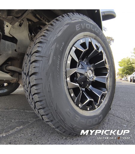 Llanta Fuel Assault MATTE BLACK 18x9 5x139/5x150/-12