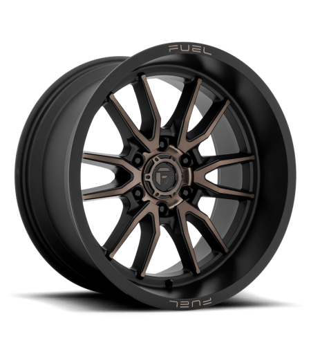 Llanta Fuel Clash MATTE BLACK DARK 20x10 6x135/-18