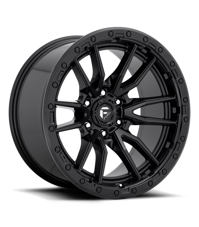 Llanta Fuel Rebel MATTE BLACK 20x10 6x139/-18