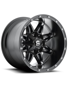 Llanta Fuel Hostage MATTE BLACK 20X9 6X139.7/6X135/-12
