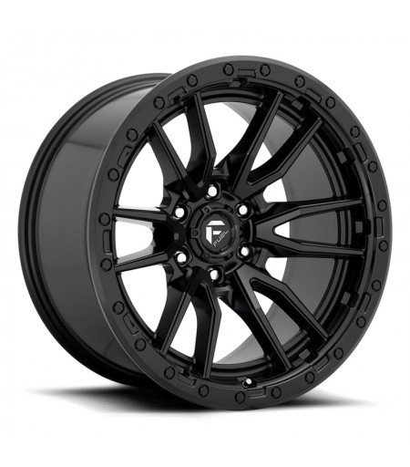 Llanta Fuel Rebel MATTE BLACK 20x9 5x139/1