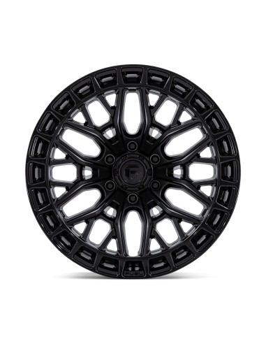 Llanta Fuel Sigma BLACKOUT W/ G-BLK LIP 20x9...