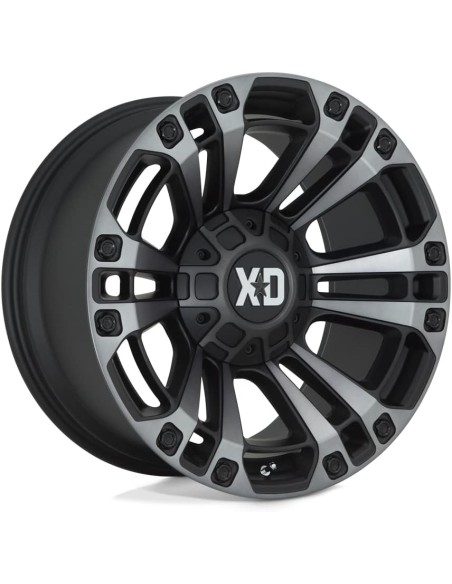 Llanta KMC XD851 S-BLK GTCC 20X10 6×135/-18