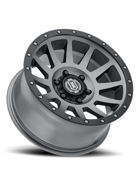 Llanta Compression TITANIUM 17X8.5 6X139/0 ICON ALLOYS