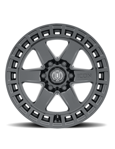 Llanta Raider SATIN BLACK 17x8.5 6x139/0 ICON...