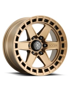 Llanta Raider SATIN BRASS 17x8.5 6x139/0 ICON ALLOYS